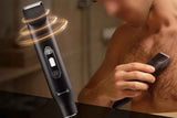 Darrahopens Health & Beauty > Shaving & Hair Removal > Shaving & Grooming 3-in-1 Electric Shaver Nose Hair Trimmer for Face Body Bikini Underarm and Legs - Black