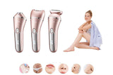 Darrahopens Health & Beauty > Shaving & Hair Removal > Shaving & Grooming 3 in 1 Epilator Electric Razors Kit Electric Shaver for for Women Hair Remover for Face Chin Arm Leg Armpit Bikini Trimer Shaver