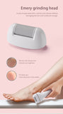 Darrahopens Health & Beauty > Shaving & Hair Removal > Shaving & Grooming 3-in-1 Ladies Electric Epilator, Shaver & Callus Remover with LED Display - Rechargeable & Waterproof(Gray)