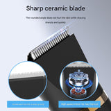 Darrahopens Health & Beauty > Shaving & Hair Removal > Shaving & Grooming 3-in-1 Men's Electric Body Groomer & Hair Clipper Kit - Waterproof, USB-C Rechargeable with Charging Dock(Upgraded gray)