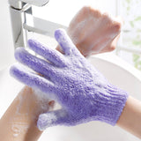 Darrahopens Health & Beauty > Shaving & Hair Removal > Shaving & Grooming 5-Pack Exfoliating Bath Mitts Set - Double-Sided & Gentle Scrubbing Gloves for Deep Skin Cleansing, Elastic Nylon Wristband