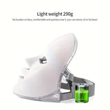 Darrahopens Health & Beauty > Shaving & Hair Removal > Shaving & Grooming 7-Color LED Face Mask with 112 Photon LED Chips Lightweight 290g Beauty Device for Home Skincare and Facial Comfort in Australia