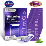 Darrahopens Health & Beauty > Shaving & Hair Removal > Shaving & Grooming 7 Pairs Purple Teeth Whitening Strips – Stain-Removing Film for Brighter Smile, Non-Toxic and Enamel Safe