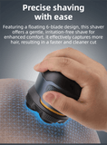 Darrahopens Health & Beauty > Shaving & Hair Removal > Shaving & Grooming Blue Men's 6D Magnetic Rotary Head Shaver for Wet/Dry Use - Professional Electric Bald Head Shaver & Beard Trimmer (Model 372)