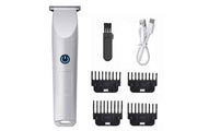 Darrahopens Health & Beauty > Shaving & Hair Removal > Shaving & Grooming Cordless Hair Clippers for Men Trimmers Set with 4 Guide Combs Rechargeable - White
