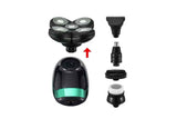 Darrahopens Health & Beauty > Shaving & Hair Removal > Shaving & Grooming Detachable Head Shavers for Men 5 in 1 Electric Waterproof Digital Display Razor Wet/Dry Bald Head Shavers
