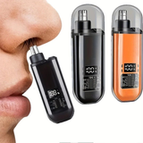 Darrahopens Health & Beauty > Shaving & Hair Removal > Shaving & Grooming Electric nose hair trimmer, fashionable mini portable, wireless USB charging, suitable for both men and women, super easy-to-use nose hair trimmer.WHITE