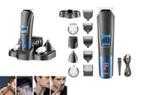 Darrahopens Health & Beauty > Shaving & Hair Removal > Shaving & Grooming Electric Razor Hair Trimmer for Men 5 in 1 Beard Trimmer Washable Hair Clippers Mens Grooming Kit for Nose Mustache Body Facial