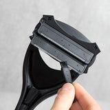 Darrahopens Health & Beauty > Shaving & Hair Removal > Shaving & Grooming Folding Back and Body Razor - Perfect Black