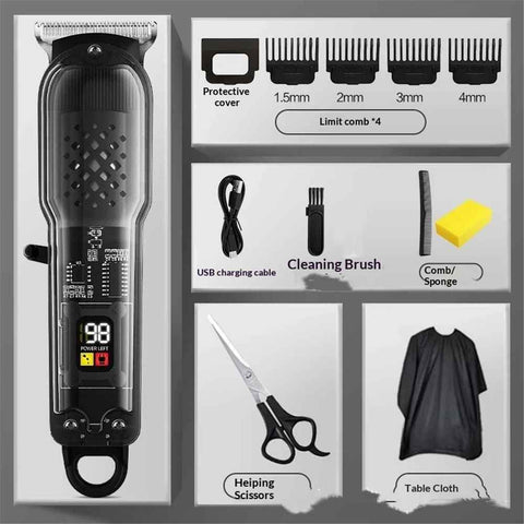Darrahopens Health & Beauty > Shaving & Hair Removal > Shaving & Grooming Hair Clippers for Men,Professional Barber Clippers,Cordless&Corded Barber Clippers for Hair Cutting & Grooming Rechargeable Beard Trimmer