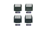 Darrahopens Health & Beauty > Shaving & Hair Removal > Shaving & Grooming Hair Clippers for Men Professional Cordless Barber Clippers Cutting Mens Hair Trimmer with 4 Guards Mens Cutting Kit -Grey