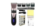 Darrahopens Health & Beauty > Shaving & Hair Removal > Shaving & Grooming Hair Clippers for Men Professional Cordless Barber Clippers Cutting Mens Hair Trimmer with 4 Guards Mens Cutting Kit -Pink