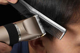 Darrahopens Health & Beauty > Shaving & Hair Removal > Shaving & Grooming Hair Clippers for Men Professional Cordless Barber Clippers Cutting Mens Hair Trimmer with 4 Guards Mens Cutting Kit -Rose Gold