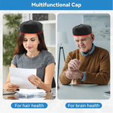 Darrahopens Health & Beauty > Shaving & Hair Removal > Shaving & Grooming Hair Growth Cap LED Treatment Helmet Black