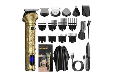Darrahopens Health & Beauty > Shaving & Hair Removal > Shaving & Grooming Men Beard Trimmer Hair Clipper Trimmer Electric Razor Shavers for Mustache Facial Body Nose for Hair Cutting Kit