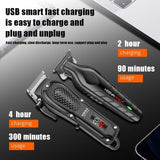 Darrahopens Health & Beauty > Shaving & Hair Removal > Shaving & Grooming Men's Electric Hair Clipper with LCD Display