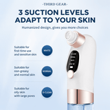Darrahopens Health & Beauty > Shaving & Hair Removal > Shaving & Grooming Microbubble Oxygen Hydration Facial Pore Cleanser and Blue Silicone Scalp Massage Scrubber Set with Waste Separation Design, 3 Level Vacumn Suction and 6 Replaceable Heads - Full Body Care Routine for Face Pore Cleaning and Scalp Massage