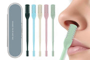 Darrahopens Health & Beauty > Shaving & Hair Removal > Shaving & Grooming Nose Hair Trimmer for Men Women Double Sided Nose Hair Knife with Nose Picker