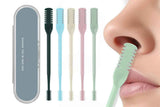 Darrahopens Health & Beauty > Shaving & Hair Removal > Shaving & Grooming Nose Hair Trimmer for Men Women Double Sided Nose Hair Knife with Nose Picker