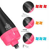 Darrahopens Health & Beauty > Shaving & Hair Removal > Shaving & Grooming Pink 1000W Professional Hot Air Brush with 3-Temperature & 2-Speed Control – Dual Voltage Hair Styler for Smooth, Voluminous Blowouts