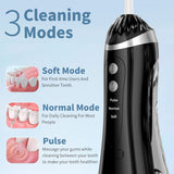 Darrahopens Health & Beauty > Shaving & Hair Removal > Shaving & Grooming Pink Cordless Water Flosser & Oral Irrigator - Portable Teeth Cleaner with 3 Modes & 4 Jet Tips