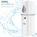 Darrahopens Health & Beauty > Shaving & Hair Removal > Shaving & Grooming Pink Portable Nano Facial Mister - 20mL USB Rechargeable Hydrating Sprayer for Face & Skin