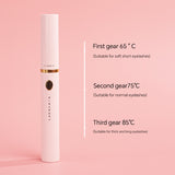 Darrahopens Health & Beauty > Shaving & Hair Removal > Shaving & Grooming Rechargeable Heated Eyelash Curler Wand - 3 Temperature Gears, Type-C Charging, All-Day Curl(White)