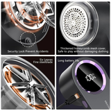 Darrahopens Health & Beauty > Shaving & Hair Removal > Shaving & Grooming USB rechargeable fabric shaver, digital display portable design, long-lasting battery for home and travel, easily removes pills from clothes and socks.(black)
