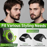 Darrahopens Health & Beauty > Shaving & Hair Removal > Shaving & Grooming Vacuum Shaver Trimmer with 20 Precision Lengths