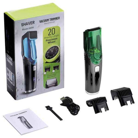 Darrahopens Health & Beauty > Shaving & Hair Removal > Shaving & Grooming Vacuum Shaver Trimmer with 20 Precision Lengths