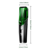 Darrahopens Health & Beauty > Shaving & Hair Removal > Shaving & Grooming Vacuum Shaver Trimmer with 20 Precision Lengths