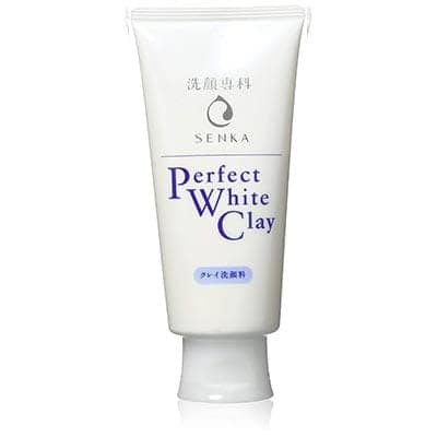 Darrahopens Health & Beauty > Skincare [6-PACK] SHISEIDO Japan SENKA Perfect Whip White Clay Facial Cleanser 120G