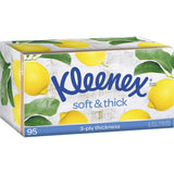 Darrahopens Health & Beauty > Skincare > Facial Cleansers Kleenex Soft & Thick 3 Ply Facial Tissues 1 Pack of 95