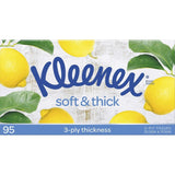 Darrahopens Health & Beauty > Skincare > Facial Cleansers Kleenex Soft & Thick 3 Ply Facial Tissues 1 Pack of 95