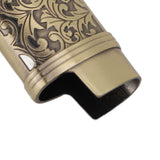 Darrahopens Health & Beauty > Skincare > Facial Lotions & Moisturisers 2PCS Lighter Case Cover Vintage Style Floral Stamped Zinc Alloy Shell for Lighter Protection Bronze In Australia - Darrahopens