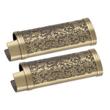 Darrahopens Health & Beauty > Skincare > Facial Lotions & Moisturisers 2PCS Lighter Case Cover Vintage Style Floral Stamped Zinc Alloy Shell for Lighter Protection Bronze In Australia - Darrahopens