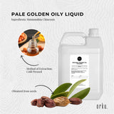 Darrahopens Health & Beauty > Skincare > Facial Lotions & Moisturisers 5L Organic Jojoba Oil - Golden Pure Cold Pressed Seed For Hair Skin Nails