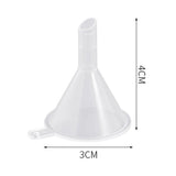 Darrahopens Health & Beauty > Skincare > Skincare Masks & Peels Mini Funnel Clear Wide Mouth Plastic Multi Purpose Dishwasher Safe Small Funnel for Lab Bottle Perfume Spice Powder In Australia - Darrahopens