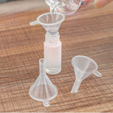 Darrahopens Health & Beauty > Skincare > Skincare Masks & Peels Mini Funnel Clear Wide Mouth Plastic Multi Purpose Dishwasher Safe Small Funnel for Lab Bottle Perfume Spice Powder In Australia - Darrahopens