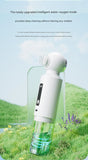 Darrahopens Health & Beauty > Skincare > Skincare Masks & Peels White Heated Micro-Bubble Blackhead Remover Vacuum Pore Cleaner - 46C Hot Compress Electric Water Cycle Facial Cleansing Device with 6 Suction Heads 3 Modes