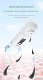 Darrahopens Health & Beauty > Skincare > Skincare Masks & Peels White Heated Micro-Bubble Blackhead Remover Vacuum Pore Cleaner - 46C Hot Compress Electric Water Cycle Facial Cleansing Device with 6 Suction Heads 3 Modes