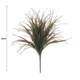 Darrahopens Home & Garden > Artificial Plants > Artifical Flowers & Plants Artificial Brown Tipped Grass Plant UV Resistant 35cm