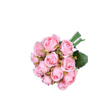 Darrahopens Home & Garden > Artificial Plants > Artificial Flowers & Plants 12 Heads Silk Rose Artificial Flowers Fake Bouquet - modena
