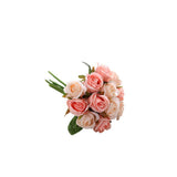 Darrahopens Home & Garden > Artificial Plants > Artificial Flowers & Plants 12 Heads Silk Rose Artificial Flowers Fake Bouquet - modena