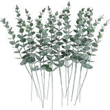 Darrahopens Home & Garden > Artificial Plants > Artificial Flowers & Plants Artificial Eucalyptus Leaf Flowers Fake Green Plant Nordic Home Party Decor
