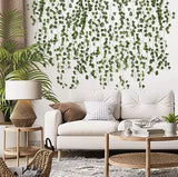 Darrahopens Home & Garden > Artificial Plants > Artificial Flowers & Plants Green Ivy Garland - 2m Long Leaf Garland 25 Meters Compatible with Decorating