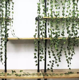 Darrahopens Home & Garden > Artificial Plants > Artificial Flowers & Plants Green Ivy Garland - 2m Long Leaf Garland 25 Meters Compatible with Decorating