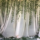 Darrahopens Home & Garden > Artificial Plants > Artificial Flowers & Plants Green Ivy Garland - 2m Long Leaf Garland 25 Meters Compatible with Decorating