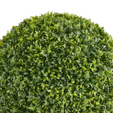 Darrahopens Home & Garden > Artificial Plants > Artificial Flowers & Plants VEVOR Artificial Topiary Ball, 584mm Faux Boxwood Plant Balls, Fake Silk Tree Look Real, Easy Assembly for Decor Front Porch Outdoor Patio Garden Balcony Backyard and Indoor Home Wedding, Green