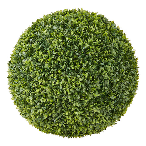 Darrahopens Home & Garden > Artificial Plants > Artificial Flowers & Plants VEVOR Artificial Topiary Ball, 584mm Faux Boxwood Plant Balls, Fake Silk Tree Look Real, Easy Assembly for Decor Front Porch Outdoor Patio Garden Balcony Backyard and Indoor Home Wedding, Green
